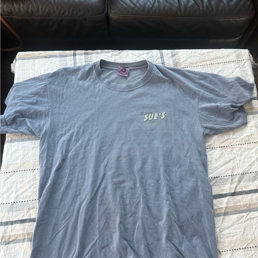 Anvil Blue Short Sleeve Men's Tee
